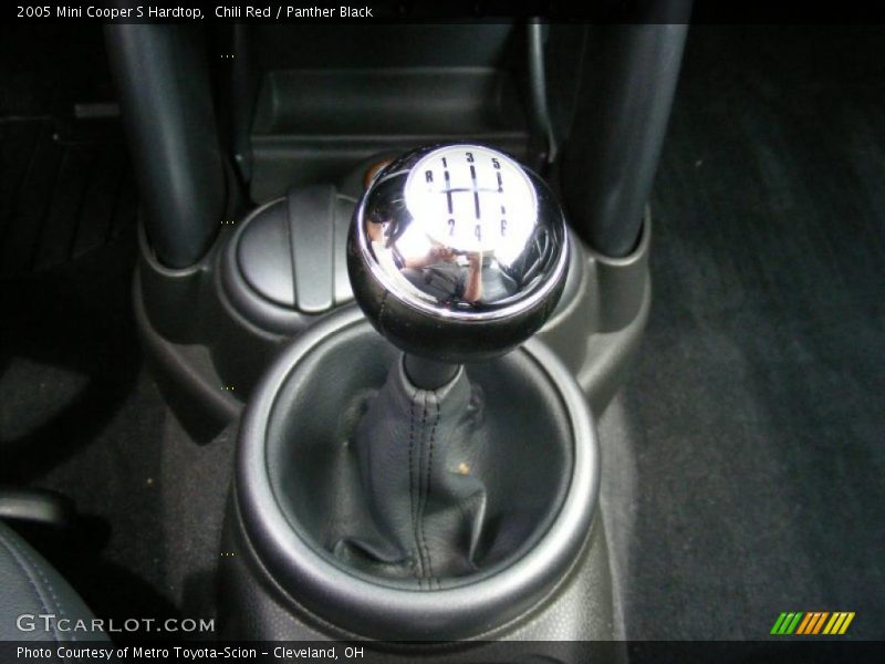 Chili Red / Panther Black 2005 Mini Cooper S Hardtop