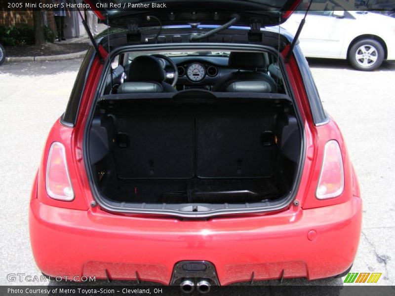 Chili Red / Panther Black 2005 Mini Cooper S Hardtop