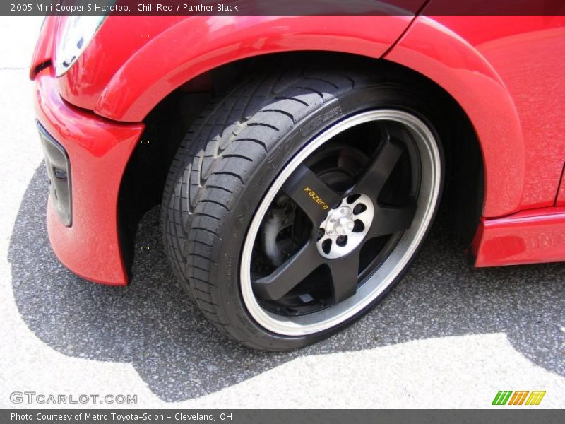 Chili Red / Panther Black 2005 Mini Cooper S Hardtop