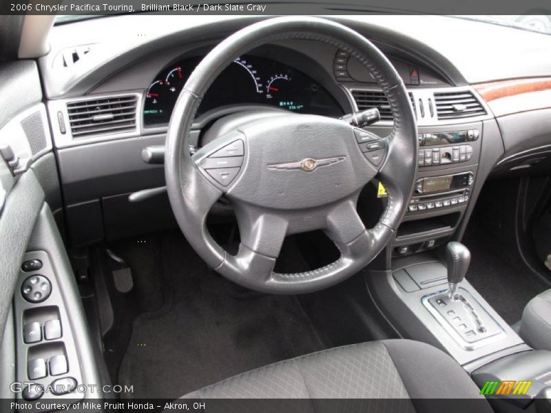 Brilliant Black / Dark Slate Gray 2006 Chrysler Pacifica Touring