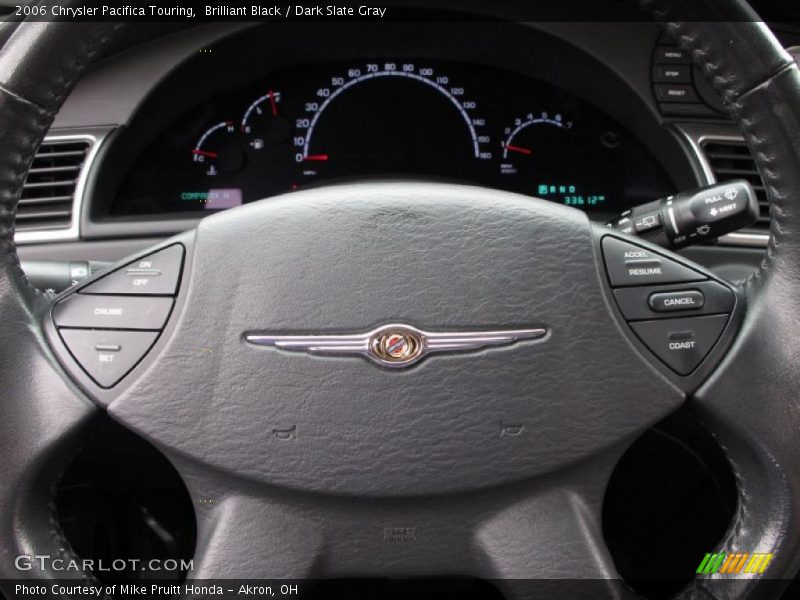 Brilliant Black / Dark Slate Gray 2006 Chrysler Pacifica Touring