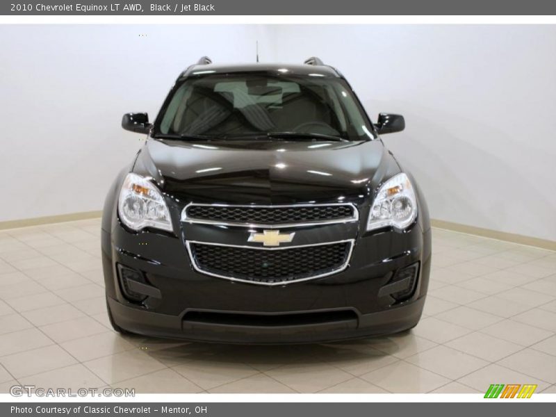 Black / Jet Black 2010 Chevrolet Equinox LT AWD