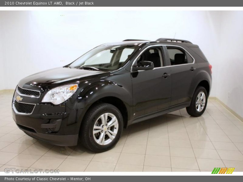 Black / Jet Black 2010 Chevrolet Equinox LT AWD