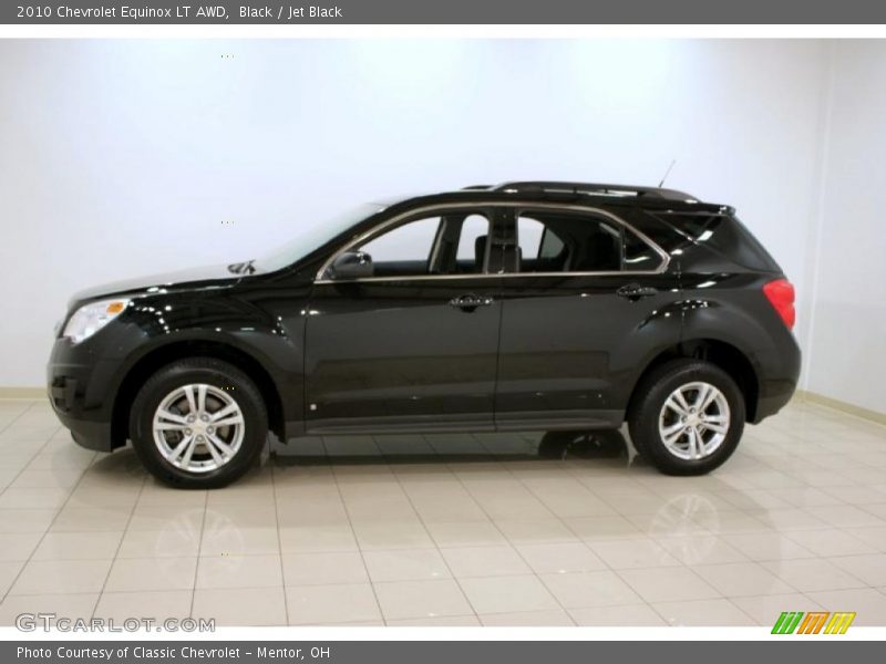 Black / Jet Black 2010 Chevrolet Equinox LT AWD
