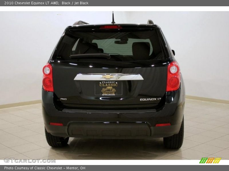 Black / Jet Black 2010 Chevrolet Equinox LT AWD