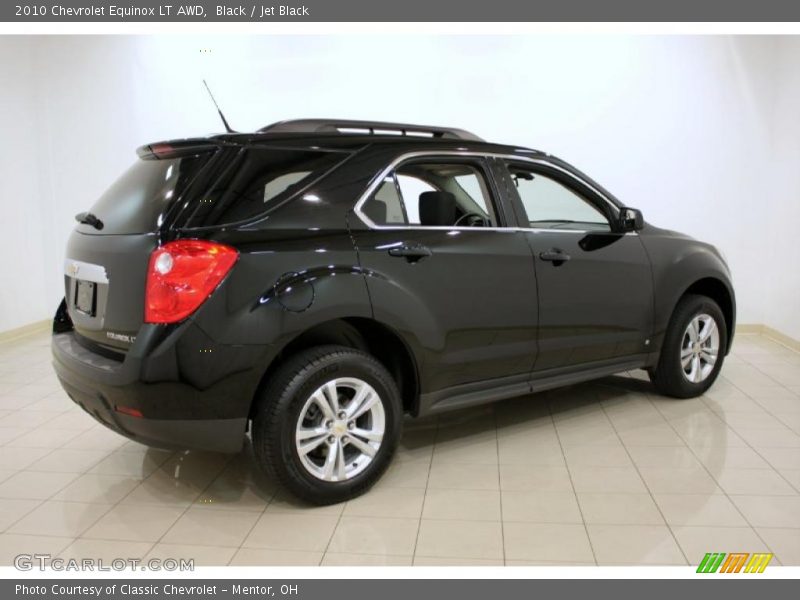 Black / Jet Black 2010 Chevrolet Equinox LT AWD