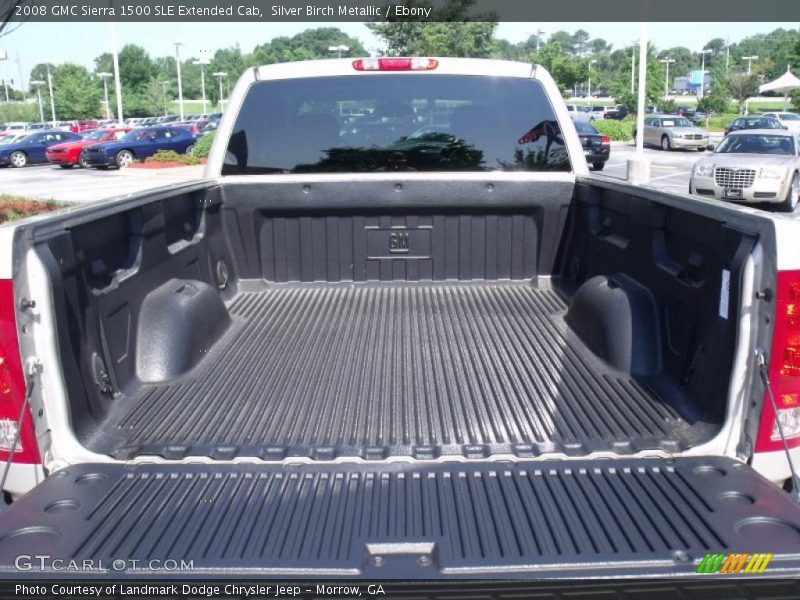 Silver Birch Metallic / Ebony 2008 GMC Sierra 1500 SLE Extended Cab