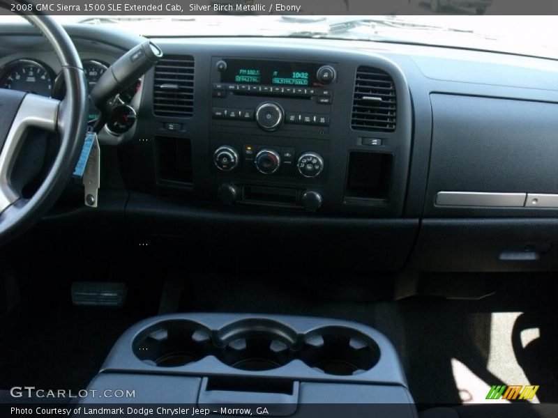 Silver Birch Metallic / Ebony 2008 GMC Sierra 1500 SLE Extended Cab