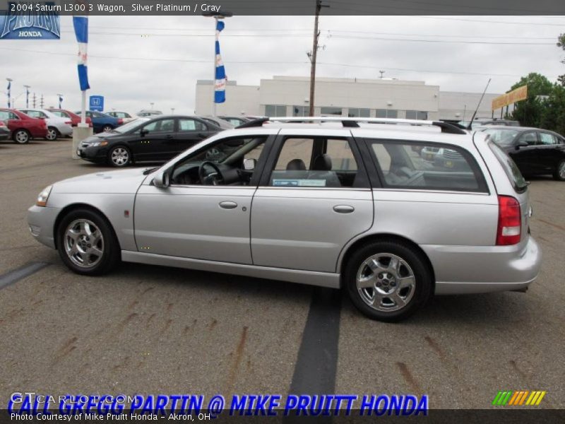 Silver Platinum / Gray 2004 Saturn L300 3 Wagon