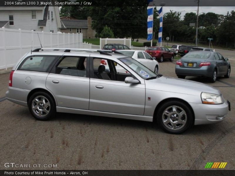 Silver Platinum / Gray 2004 Saturn L300 3 Wagon