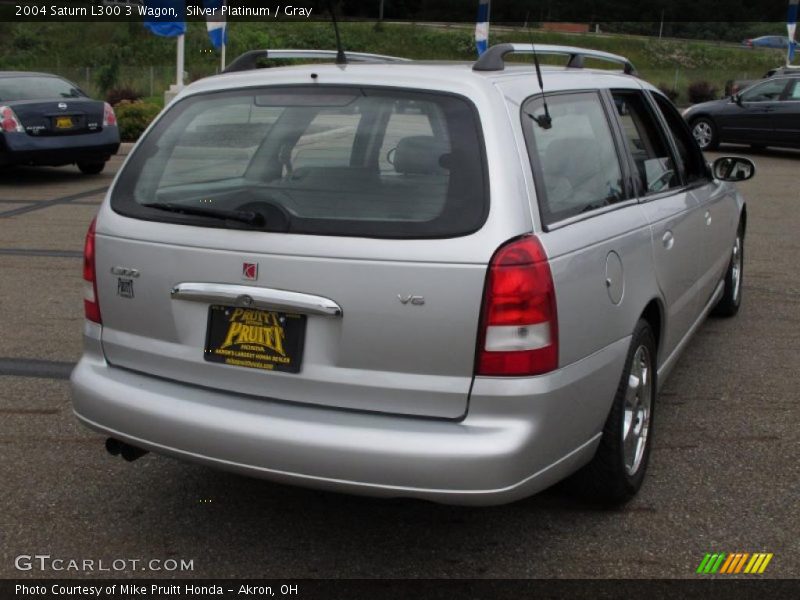 Silver Platinum / Gray 2004 Saturn L300 3 Wagon