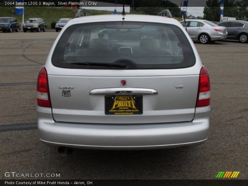 Silver Platinum / Gray 2004 Saturn L300 3 Wagon