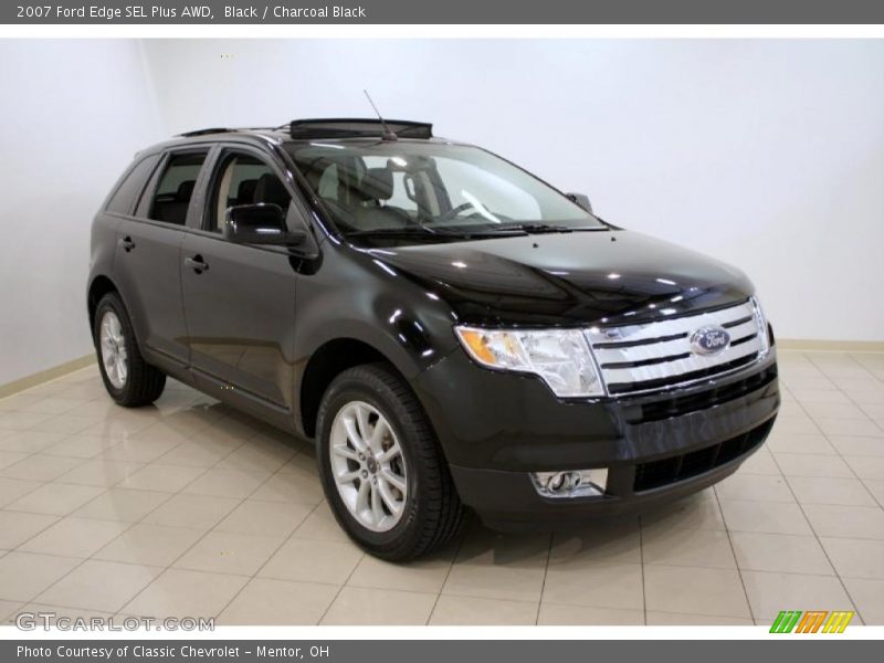 Black / Charcoal Black 2007 Ford Edge SEL Plus AWD