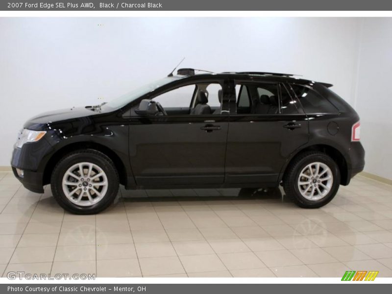 Black / Charcoal Black 2007 Ford Edge SEL Plus AWD