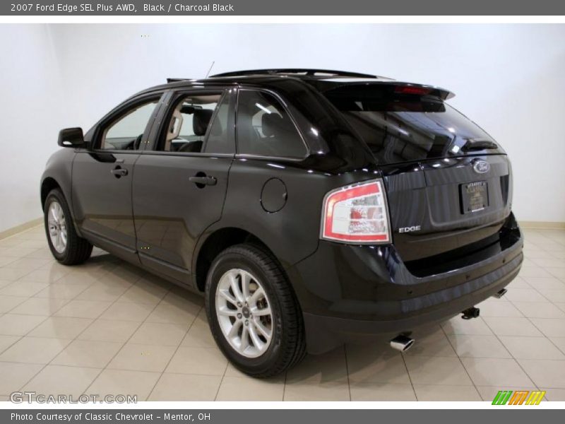 Black / Charcoal Black 2007 Ford Edge SEL Plus AWD
