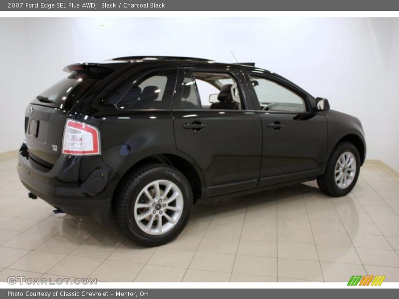 Black / Charcoal Black 2007 Ford Edge SEL Plus AWD