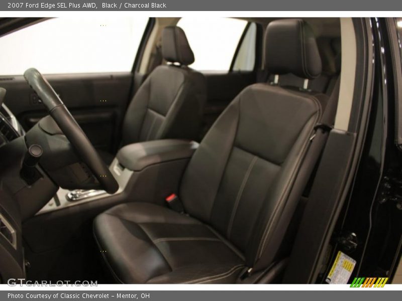 Black / Charcoal Black 2007 Ford Edge SEL Plus AWD