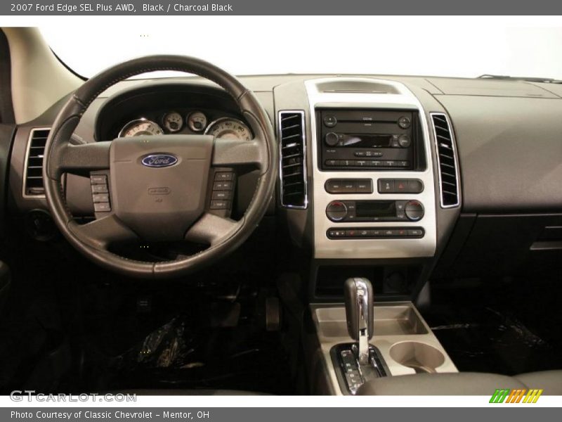 Black / Charcoal Black 2007 Ford Edge SEL Plus AWD