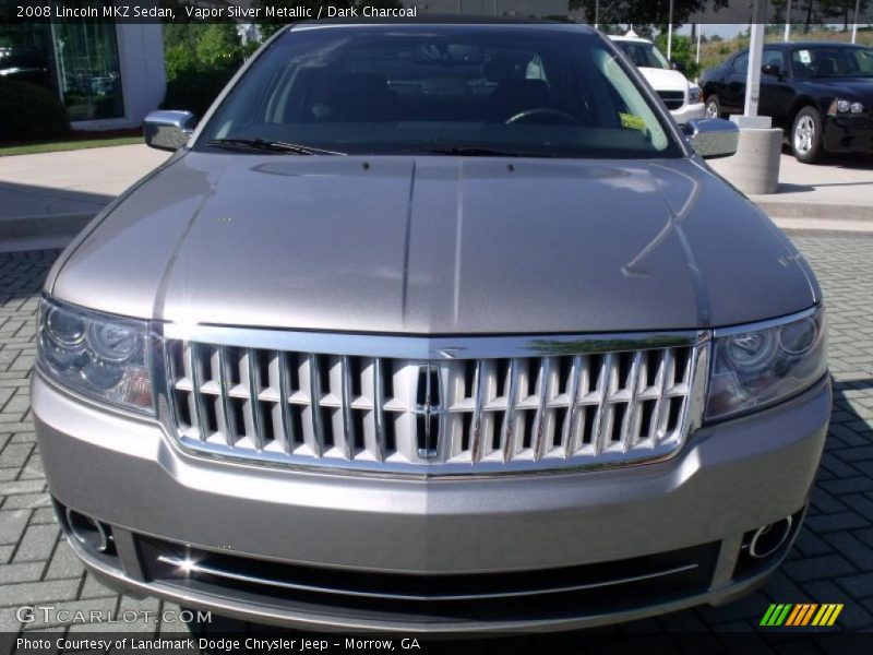 Vapor Silver Metallic / Dark Charcoal 2008 Lincoln MKZ Sedan