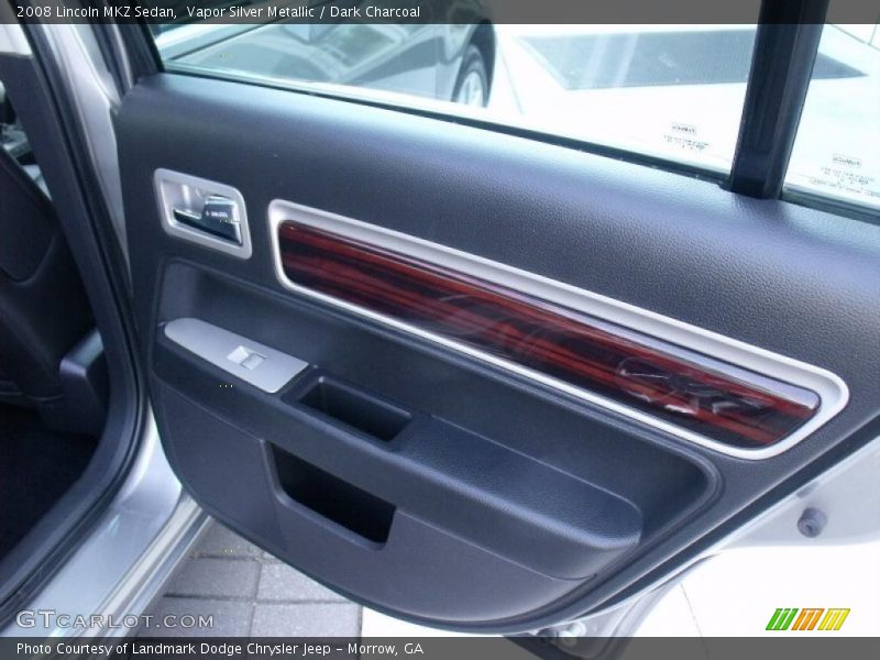 Vapor Silver Metallic / Dark Charcoal 2008 Lincoln MKZ Sedan