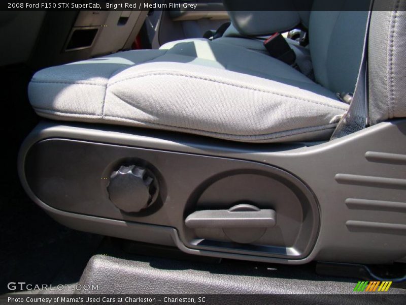 Bright Red / Medium Flint Grey 2008 Ford F150 STX SuperCab