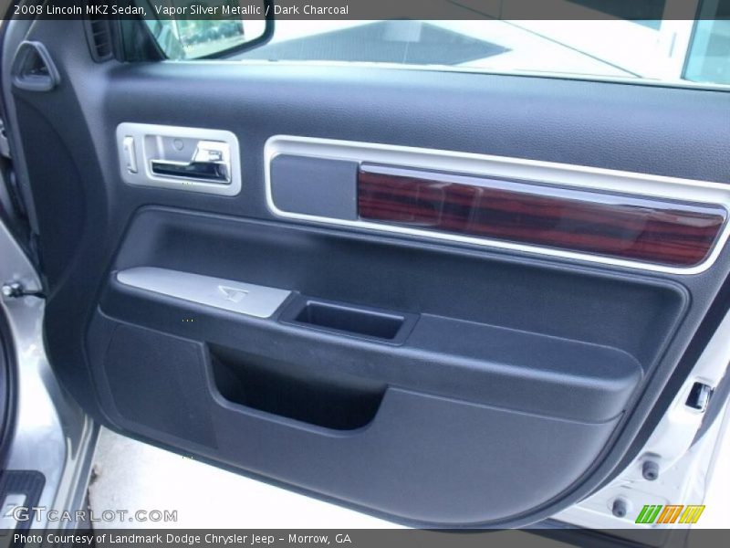 Vapor Silver Metallic / Dark Charcoal 2008 Lincoln MKZ Sedan