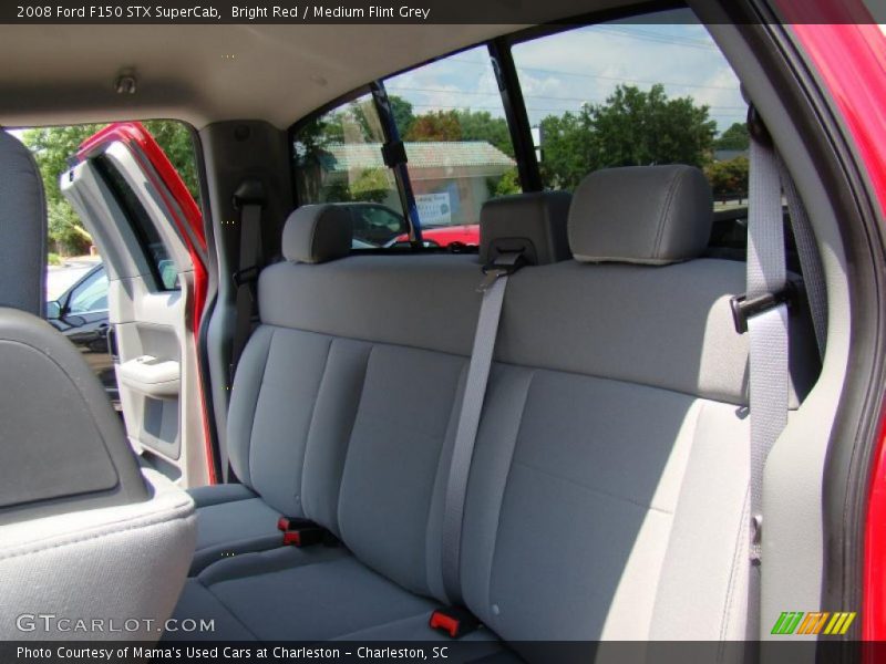 Bright Red / Medium Flint Grey 2008 Ford F150 STX SuperCab