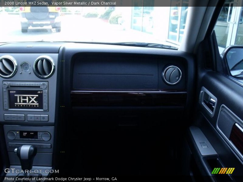 Vapor Silver Metallic / Dark Charcoal 2008 Lincoln MKZ Sedan