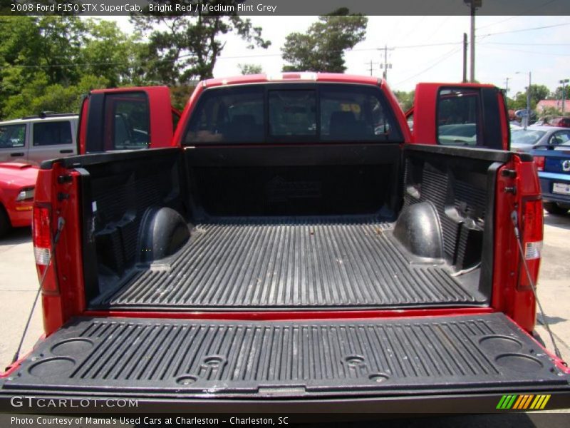 Bright Red / Medium Flint Grey 2008 Ford F150 STX SuperCab