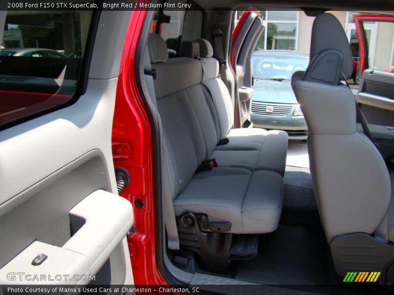 Bright Red / Medium Flint Grey 2008 Ford F150 STX SuperCab