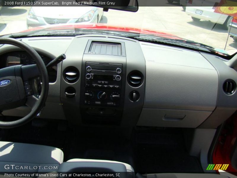 Bright Red / Medium Flint Grey 2008 Ford F150 STX SuperCab