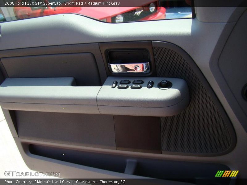 Bright Red / Medium Flint Grey 2008 Ford F150 STX SuperCab