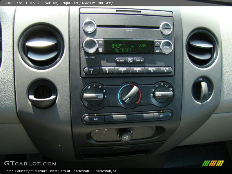 Bright Red / Medium Flint Grey 2008 Ford F150 STX SuperCab