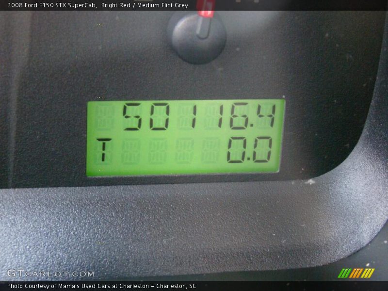 Bright Red / Medium Flint Grey 2008 Ford F150 STX SuperCab