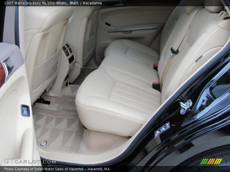 Black / Macadamia 2007 Mercedes-Benz ML 350 4Matic