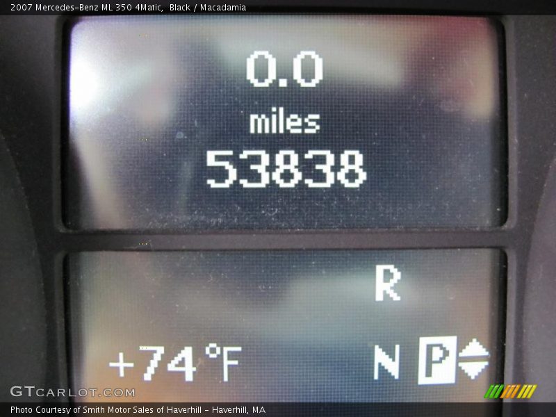 Black / Macadamia 2007 Mercedes-Benz ML 350 4Matic