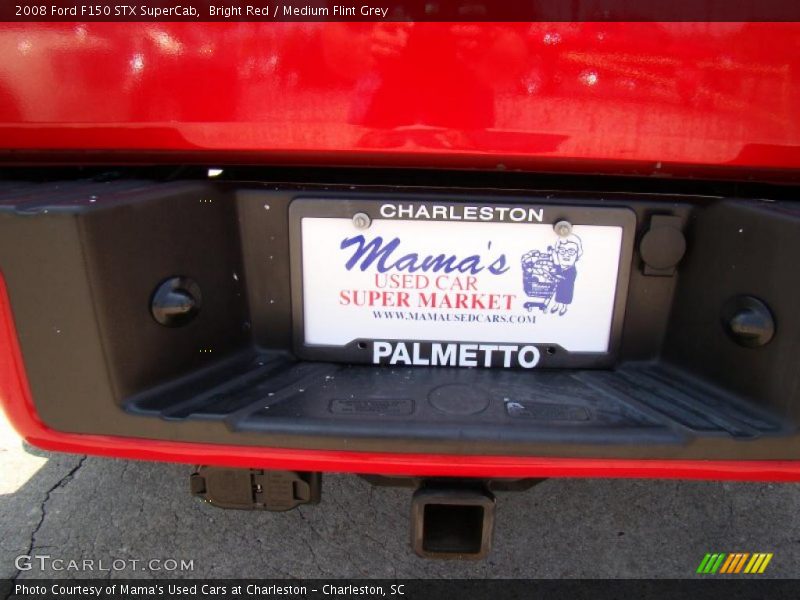 Bright Red / Medium Flint Grey 2008 Ford F150 STX SuperCab