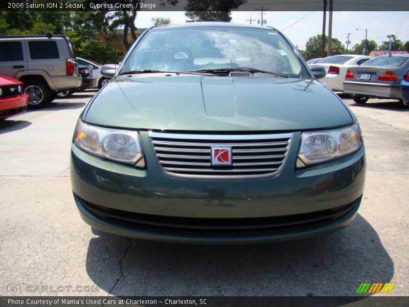 Cypress Green / Beige 2006 Saturn ION 2 Sedan