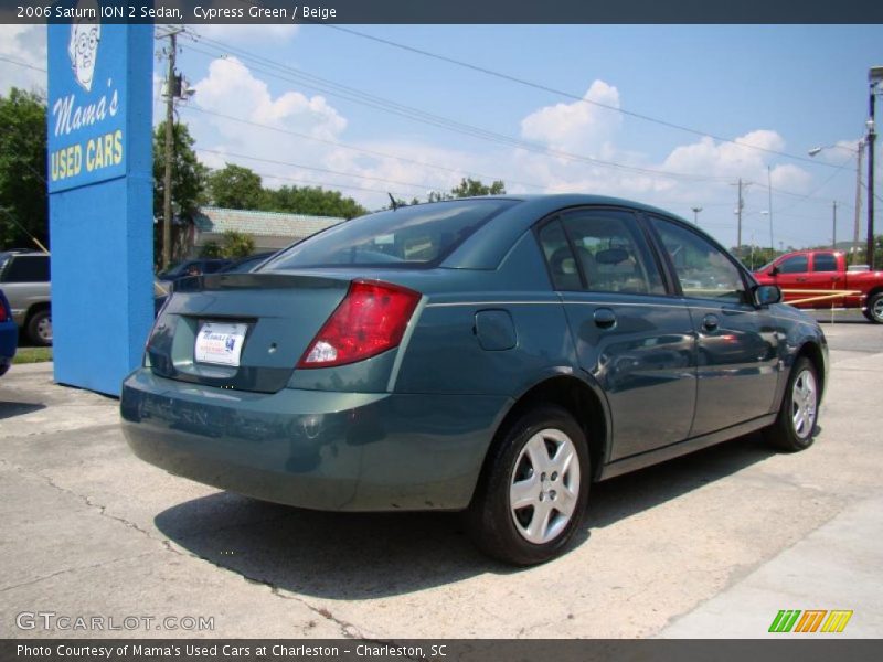 Cypress Green / Beige 2006 Saturn ION 2 Sedan