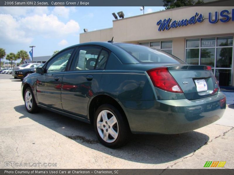 Cypress Green / Beige 2006 Saturn ION 2 Sedan