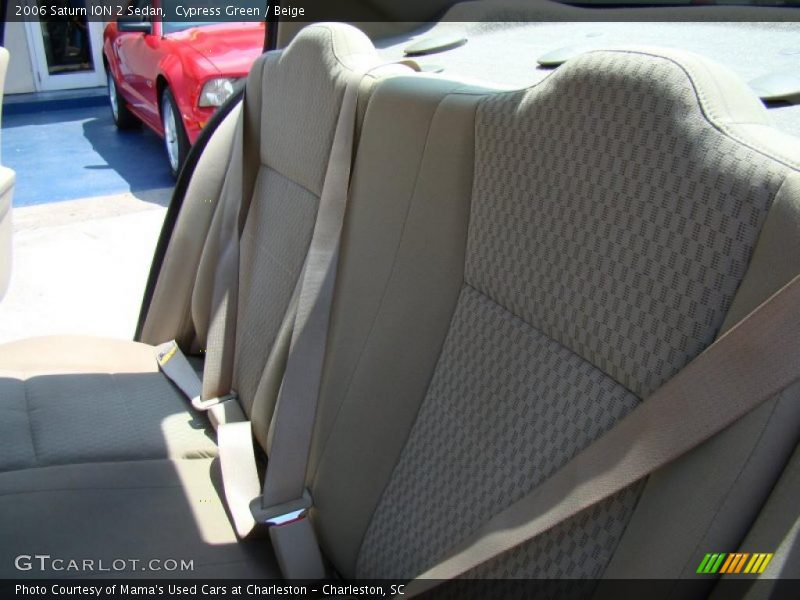 Cypress Green / Beige 2006 Saturn ION 2 Sedan