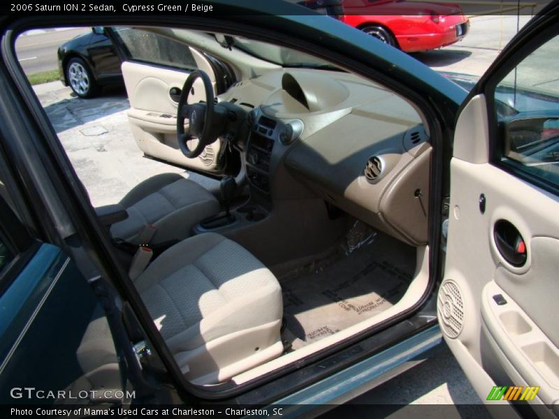 Cypress Green / Beige 2006 Saturn ION 2 Sedan