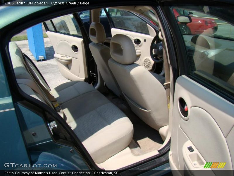 Cypress Green / Beige 2006 Saturn ION 2 Sedan