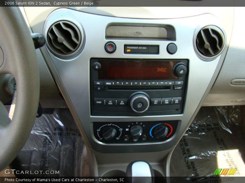 Cypress Green / Beige 2006 Saturn ION 2 Sedan