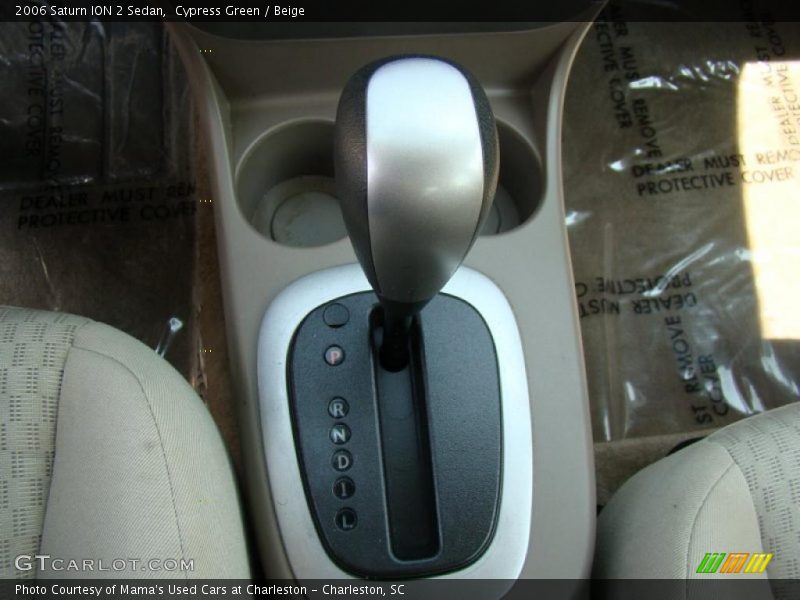 Cypress Green / Beige 2006 Saturn ION 2 Sedan
