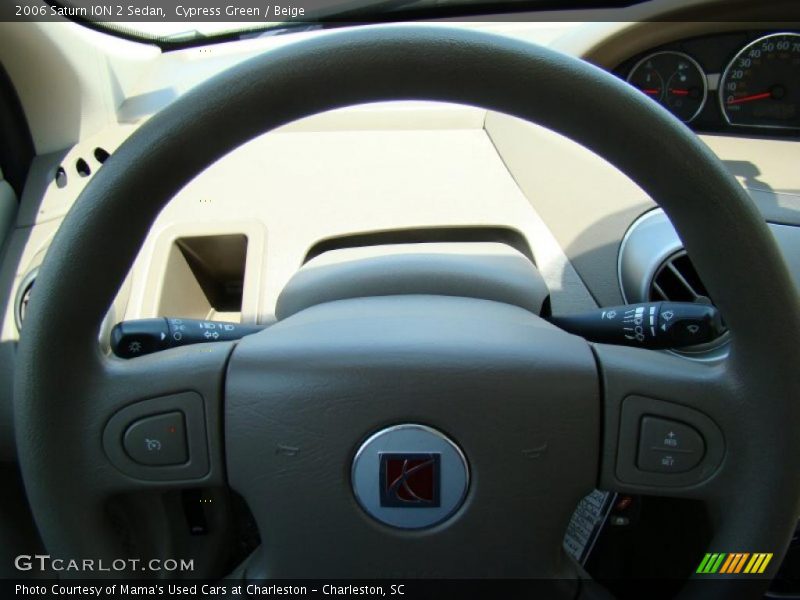 Cypress Green / Beige 2006 Saturn ION 2 Sedan