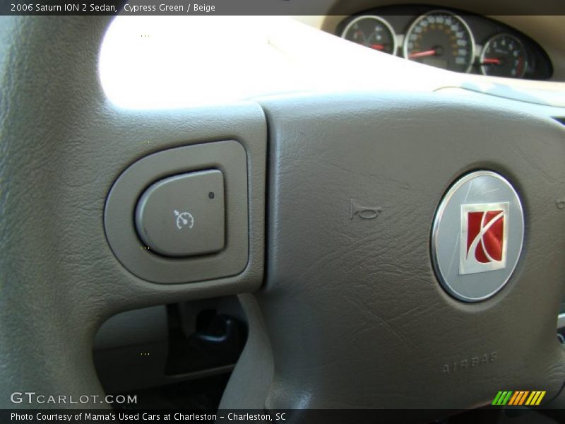 Cypress Green / Beige 2006 Saturn ION 2 Sedan