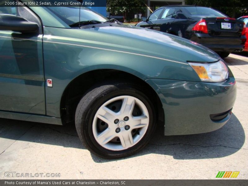 Cypress Green / Beige 2006 Saturn ION 2 Sedan