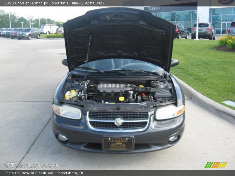 Black / Agate Black 1998 Chrysler Sebring JXi Convertible