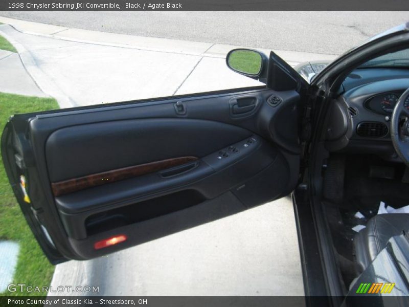 Black / Agate Black 1998 Chrysler Sebring JXi Convertible
